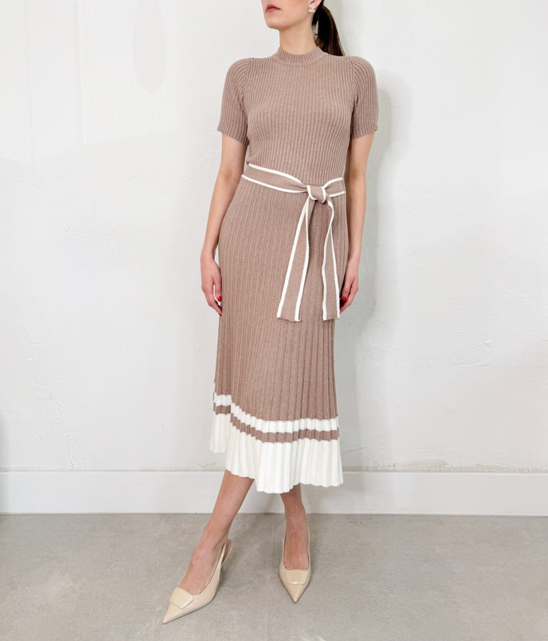 Lila Dress in Ivory