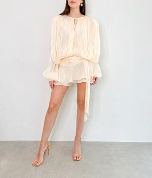 Lyla Dress in Beige