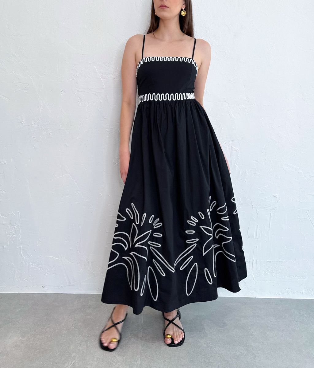 Imogen Dress in Black