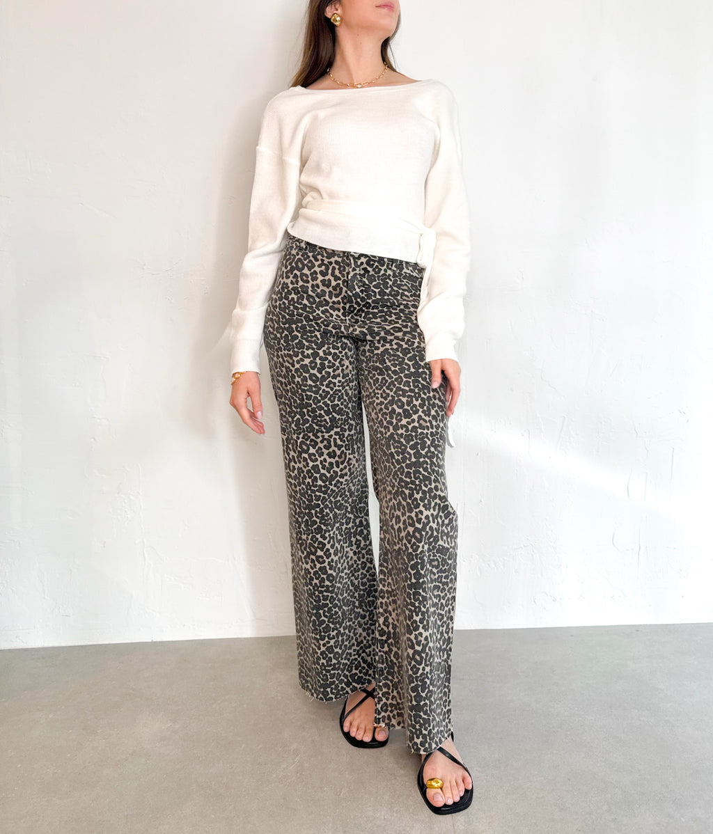 Bri Pants in Leopard