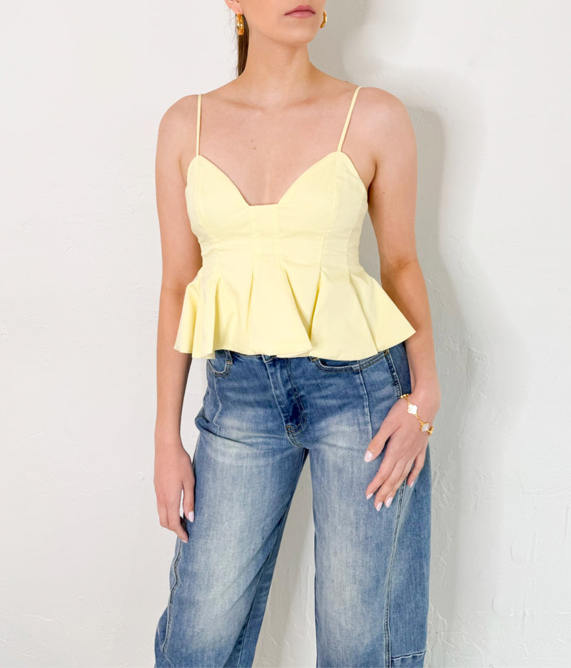 Kaia Top in Lemonade