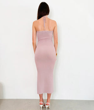 Leah Dress in Mauve