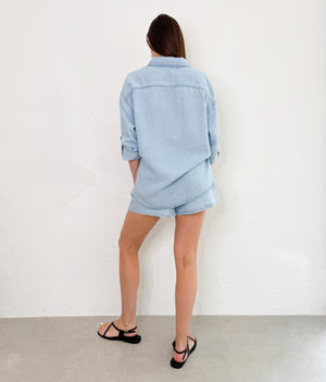Zayne Set in Light Denim