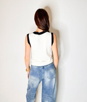 Essie Top in White