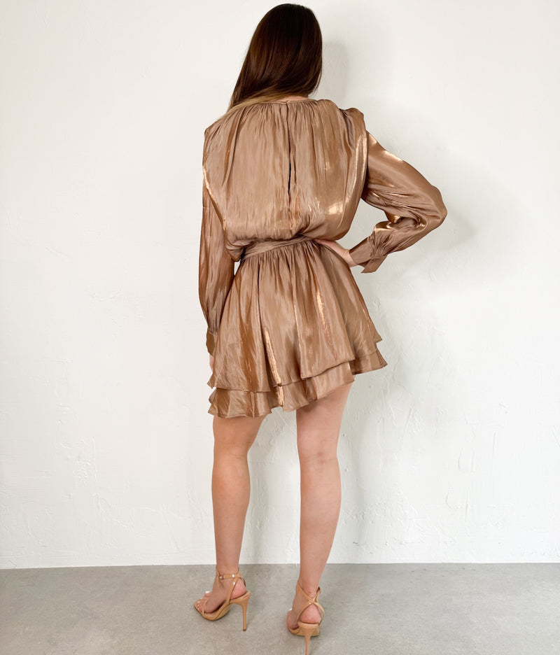 Dawn Dress in Mocha