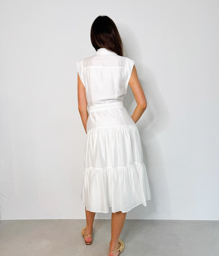 Jill Dress in White