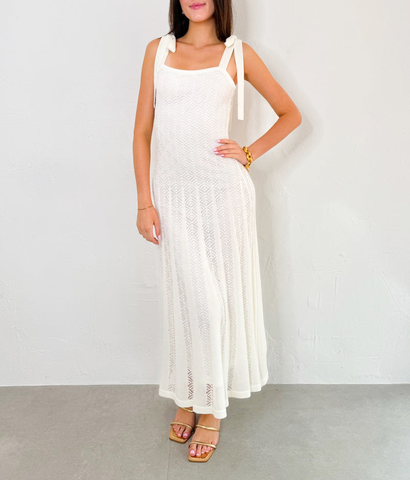 Jen Dress in White