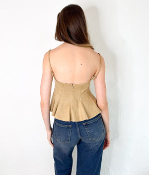 Gina Top in Camel