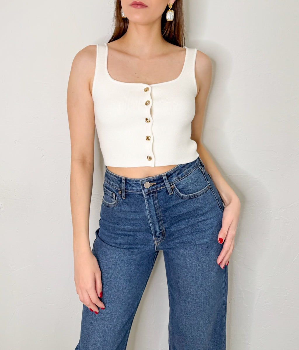 Missy Top in Off White