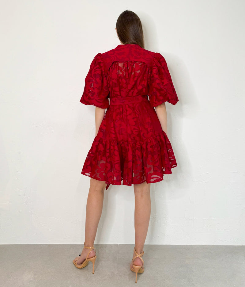 Bree Dress in Red