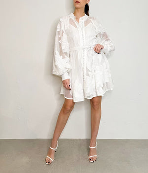 Bea Dress in White