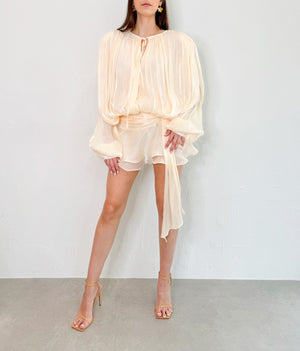 Lyla Dress in Beige