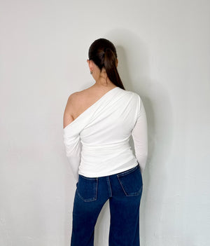 Sadie Top in Off White