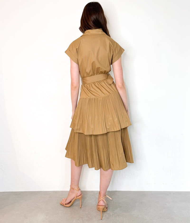 Aaliyah Dress in Latte