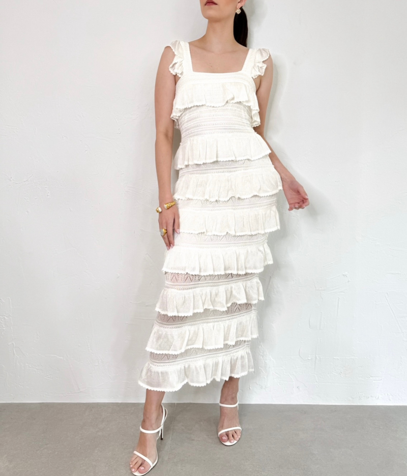 Giovana Dress in Cream
