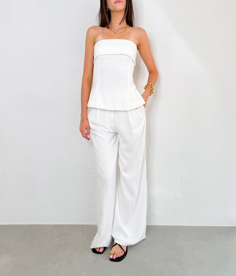 Noa Pants in White