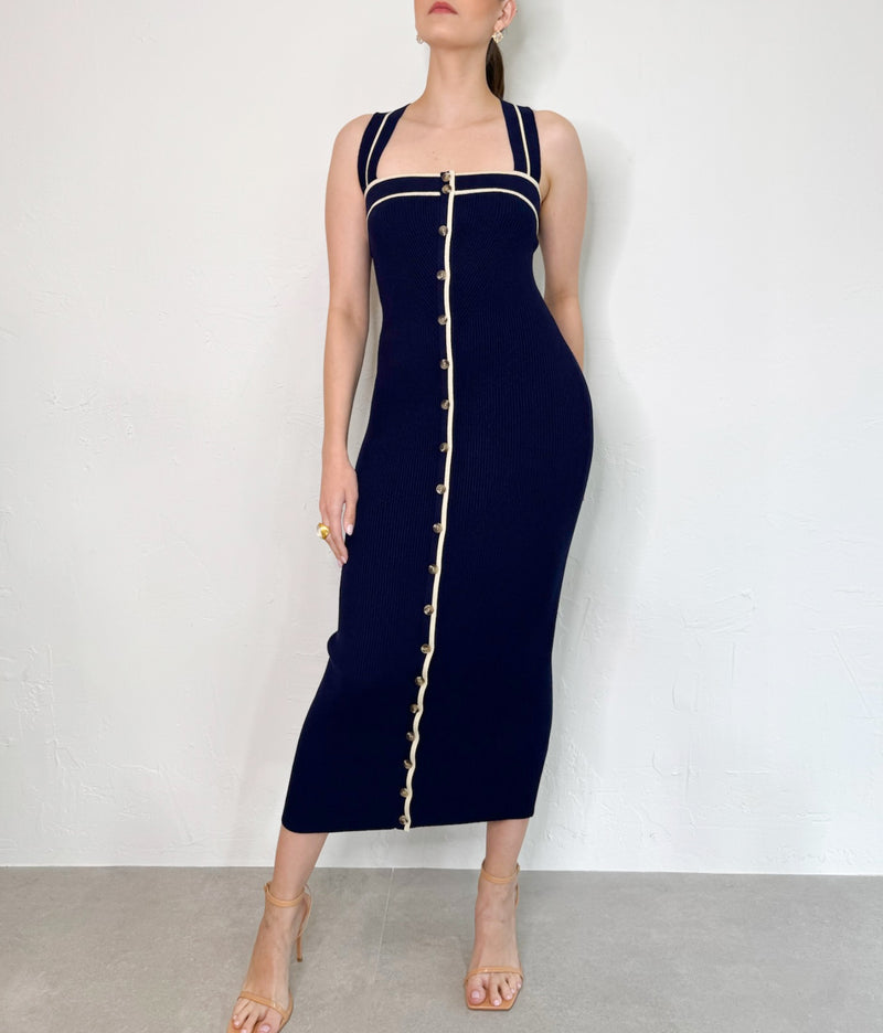 Shelby Dress in Navy