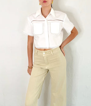Ellie Top in Off White