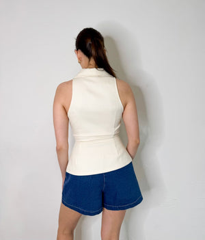 Cindi Top in Ivory