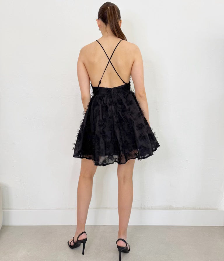 Tessa Dress in Black