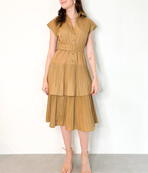 Aaliyah Dress in Latte