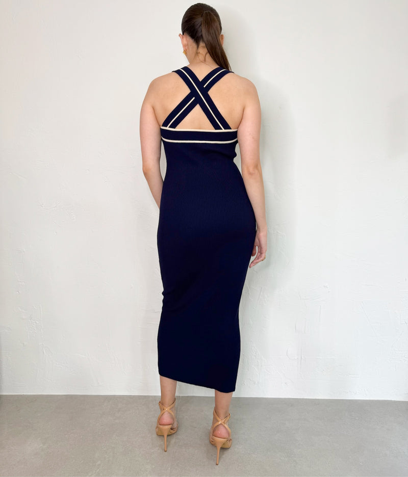 Shelby Dress in Navy