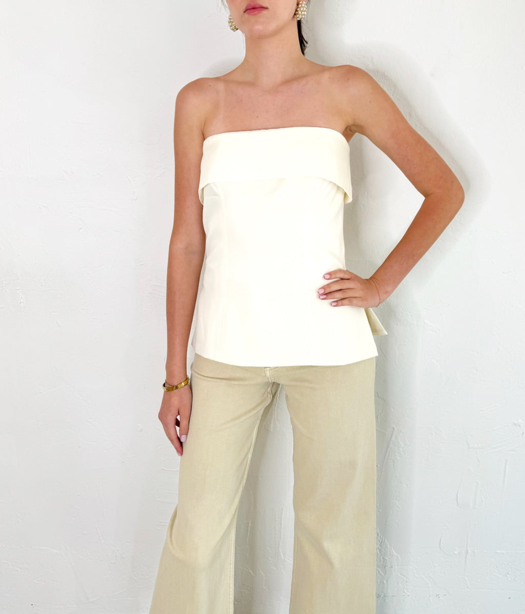 Linette Top in Cream