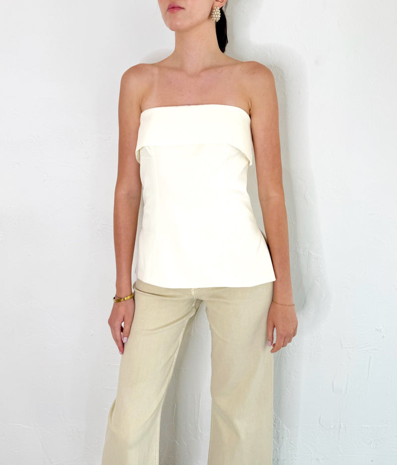 Linette Top in Cream