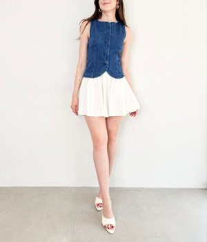 Olivia Dress in Off White