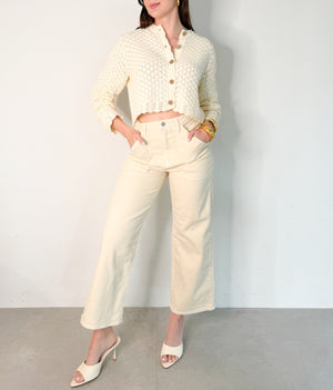 Lily Jeans in Off White