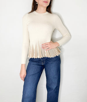 Kourtney Top in Ivory