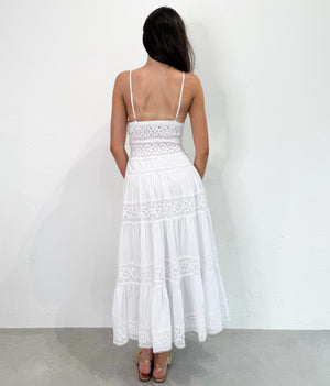 Cali Dress in White