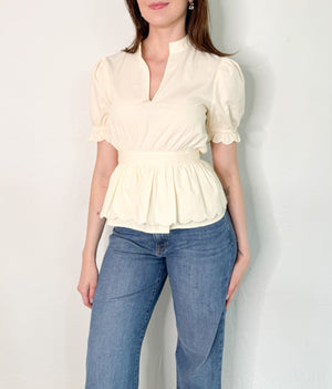 Viviana Top in Cream
