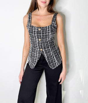 Britney Top in Black