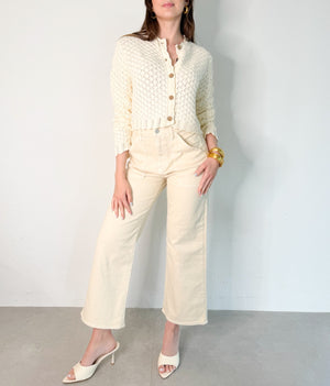 Lily Jeans in Off White