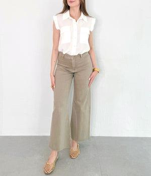 Elsa Pants in Stone