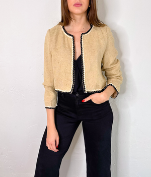 Ava Jacket in Beige