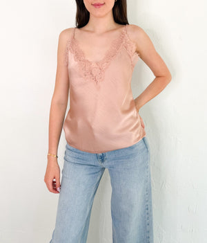 Eve Top in Blush Pink