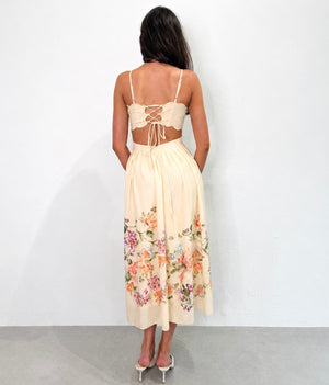 Serena Dress in Natural
