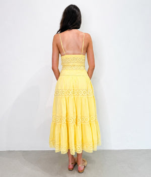 Cali Dress in Lemon