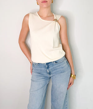 Emily Top in Cream