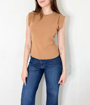 Carmina Top in Mocha