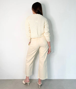 Lily Jeans in Off White