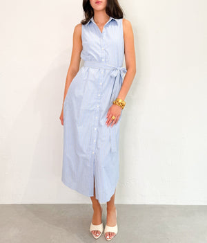 Natalia Dress in Sky White