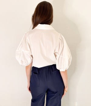 Lindsey Top In White