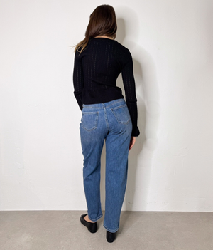 Skye Pants in Medium Denim
