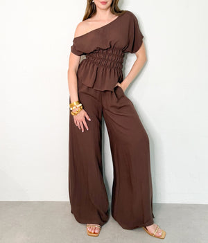 Ashley Set in Brown