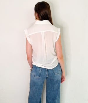 Charlie Blouse in White