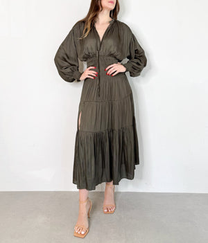 Evie Dress in Olive