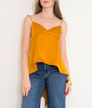 Gemma Top in Gold
